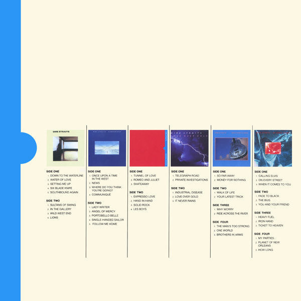 DIRE STRAITS - THE STUDIO ALBUMS 1978-1991 (6LP) VINYL BOX SET