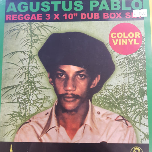 AUGUSTUS PABLO - REGGAE DUB BOX SET (COLOURED VINYL) (3x10") VINYL
