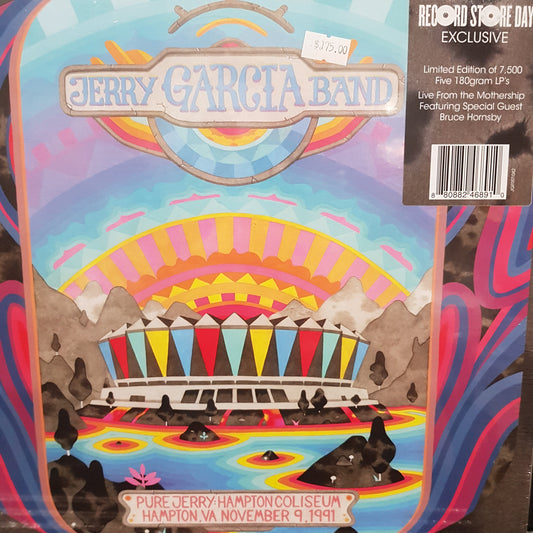 JERRY GARCIA BAND - PURE JERRY: HAMPTON COLISEUM NOVEMBER 1991 (5LP) VINYL BLACK FRIDAY RSD 2022