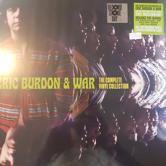 ERIC BURDON AND WAR - THE COMPLETE VINYL COLLECTION (4LP) (COLOURED) VINYL BLACK FRIDAY RSD 2022