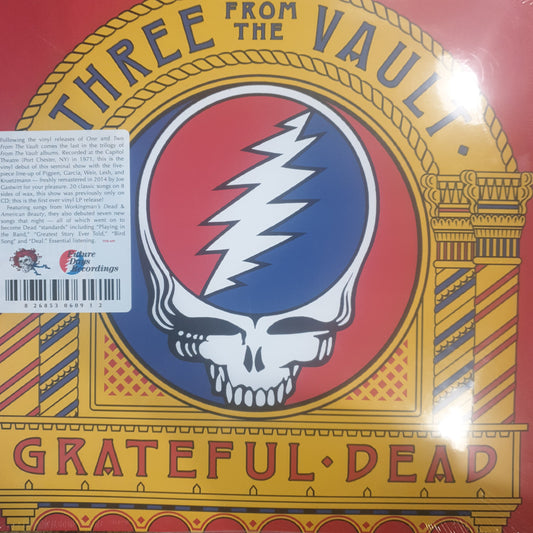 GRATEFUL DEAD - THREE FROM THE VAULT (4LP) VINYL SET
