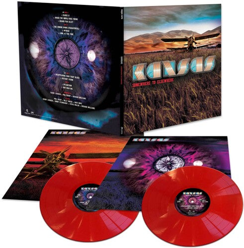 Kansas - Somewhere To Elsewhere (red)