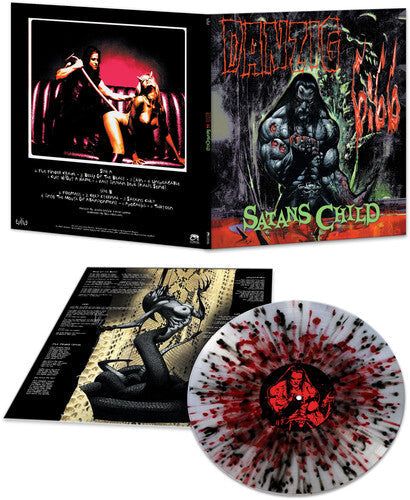 Danzig - 6:66: Satan's Child (Red & Black Splatter)