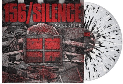 156/Silence - Narrative [Clear with Black & Bone Splatter]