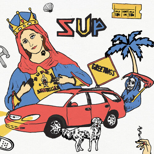 Super American - SUP - Half Red / Half Blue