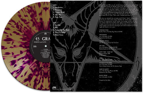 45 Grave - A Devil's Possessions - Demos & Live 1980-1983 [Gold/Purple Splatter]