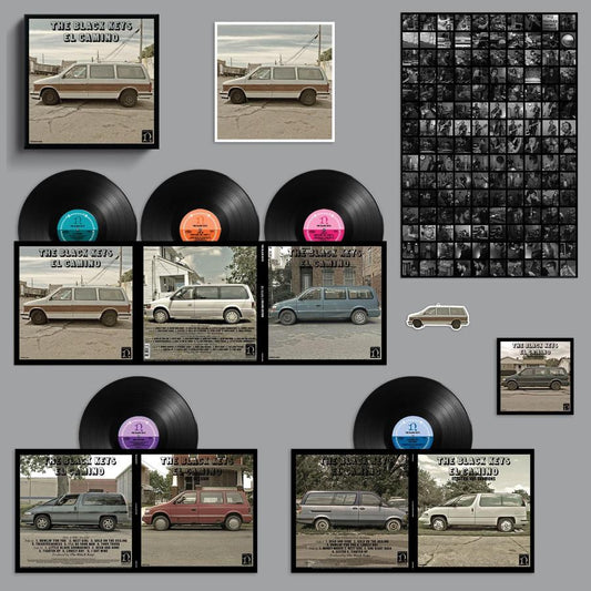 BLACK KEYS - EL CAMINO (10TH ANNIVERSARY SUPER DELUXE BOX SET) (5LP) VINYL