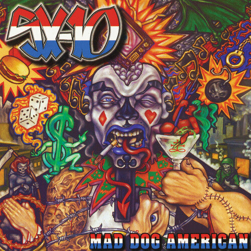 Sx-10 - Mad Dog American [Red/Blue Splatter]