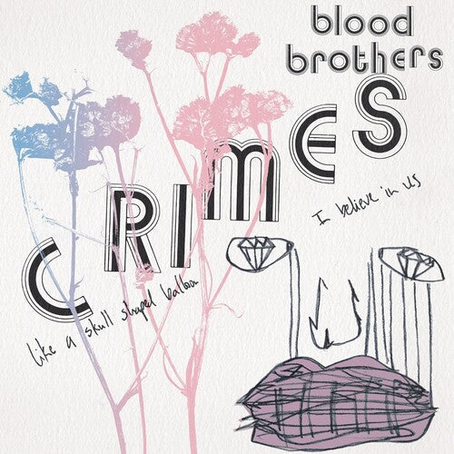 The Blood Brothers - Crimes (Collector's Edition) - Bubblegum Pink & Baby Blue