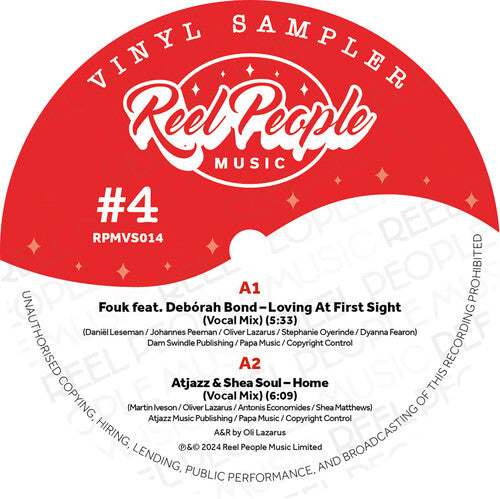 Various Artists - Reel People Music Vinyl Sampler : Volume 4 (Various Artists)