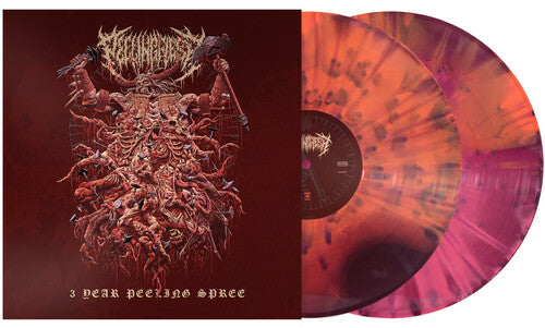 Peelingflesh - 3 Year Peeling Spree [2LP Orange & Pink Splatter]