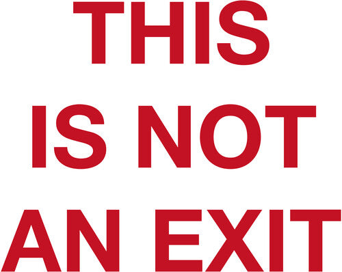 The Backfires - This Is Not An Exit [Translucent Blood Red]