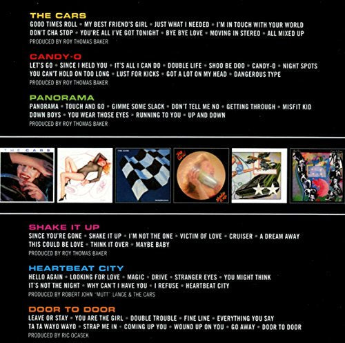 CARS ‎- THE ELEKTRA YEARS 1978-1987 (COLOURED 6LP) VINYL BOX SET