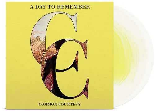 A Day to Remember - Common Courtesy [2LP Yellow & Milky Clear]