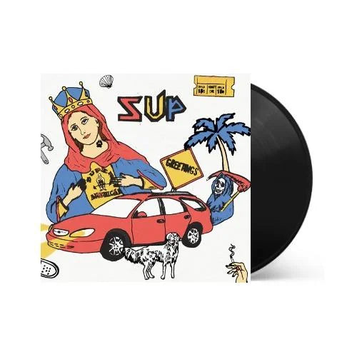 Super American - SUP - Half Red / Half Blue