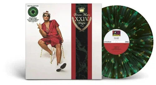 Bruno Mars - 24K Magic [Green & Yellow Splatter]