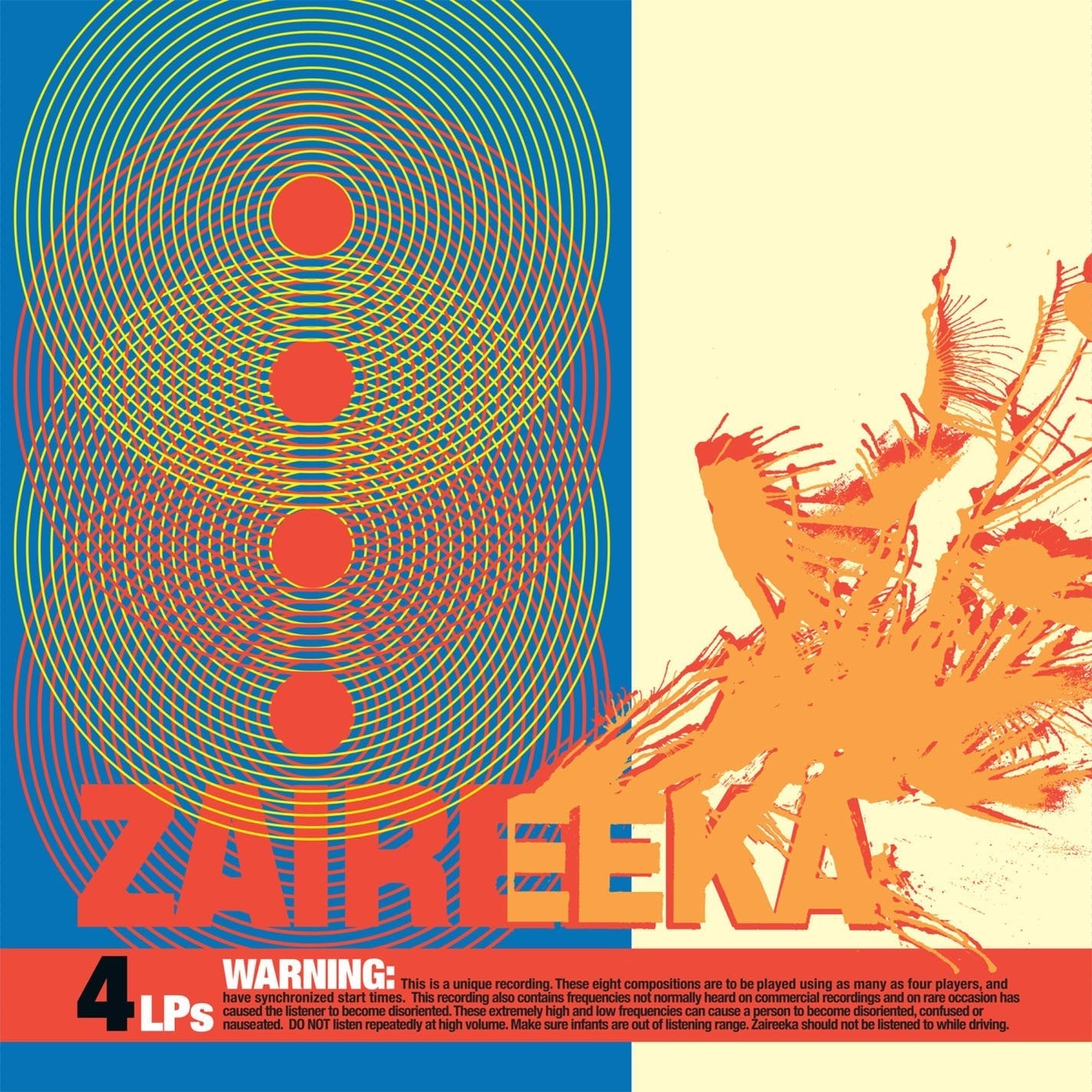 FLAMING LIPS - ZAIREEKA (4LP) BOX SET