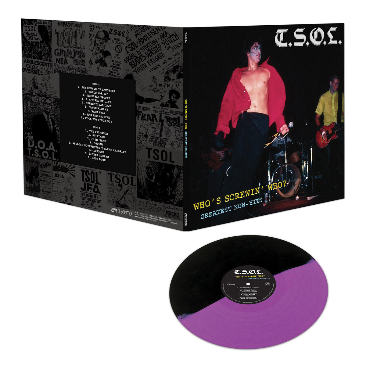 T.S.O.L. - Who's Screwin' Who? Greatest Non-Hits [Purple/Black]